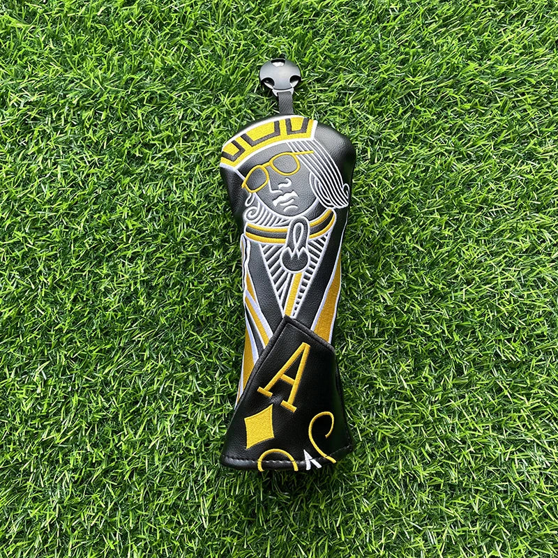 Kings and Queens and Knights Golf Club Wood Headcovers Driver Fairway Woods Hybrid Cover Photographing in Kind Fast Delivery