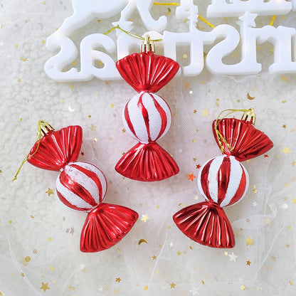 Christmas Hanging Candy Balls Ornament Donut Cupcake Ice Cream Cone Christmas Tree Pendant Home Navidad Christmas Decoratio 2024