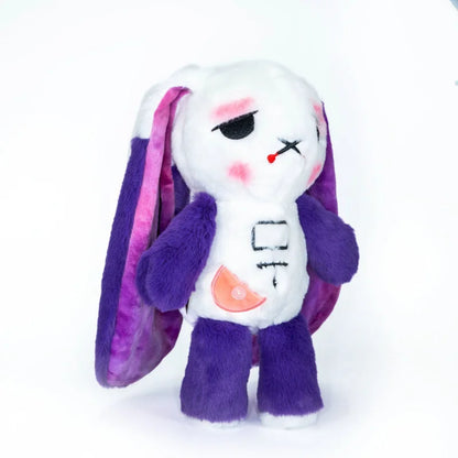 30cm Dreadfuls Non Binary Rabbit Plush Toy Pillow Horror Goth Bunny Stuffed Soft Animal Doll Home Decor Peluches Pillow Kid Gift