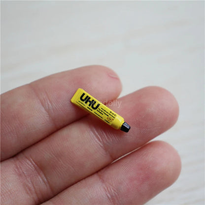 1/12 Scale Minaiture Dollhouse Stationery Mini Notebook Push Pin Model for OB11 BJD Doll Accessories Toy