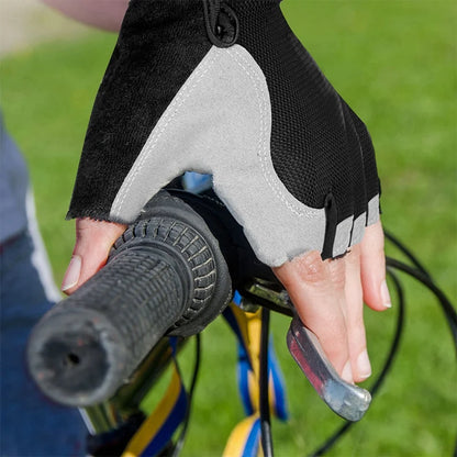 Breathable Fitness Gloves Gym Weightlifting Thin Non-Slip Half Finger Cycling Gloves Equipment Yoga Bodybuilding Training Sports