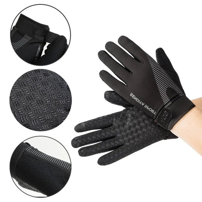 Men Cycling Gloves Full Finger Touch Screen Motorcycle Bicycle Mtb Bike Gloves Gym Training Gloves Outdoor Fishing Hand Guantes