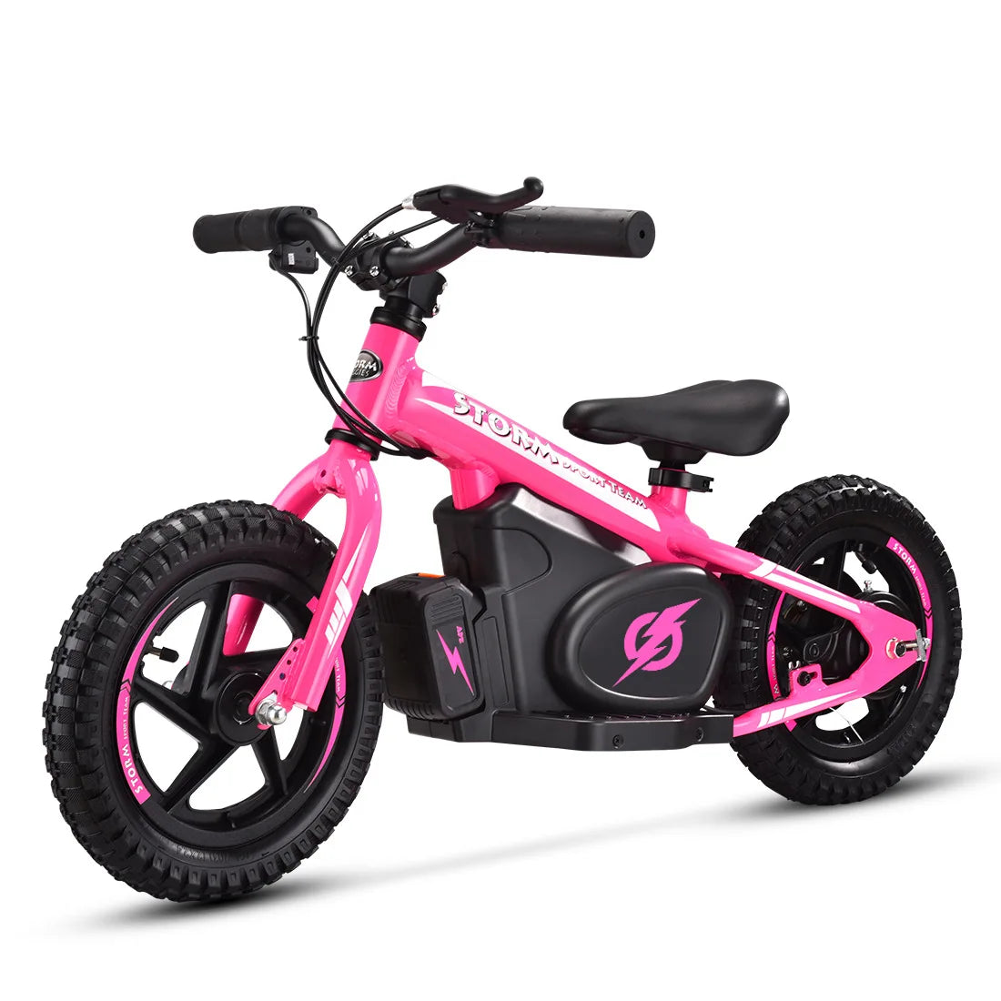12/16 Inch Kids Electric Balance Bike 2-Speed 100/170w