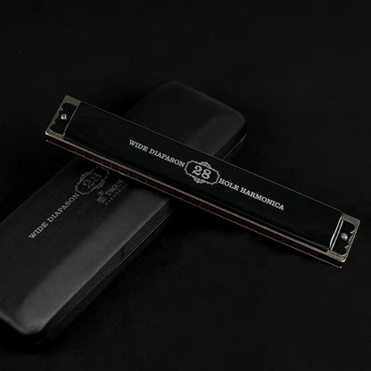 High-End Harmonica Swan 28 Hole Harmonica Polyphony Accent C Adult Students Beginners Professional Performce Harmonica