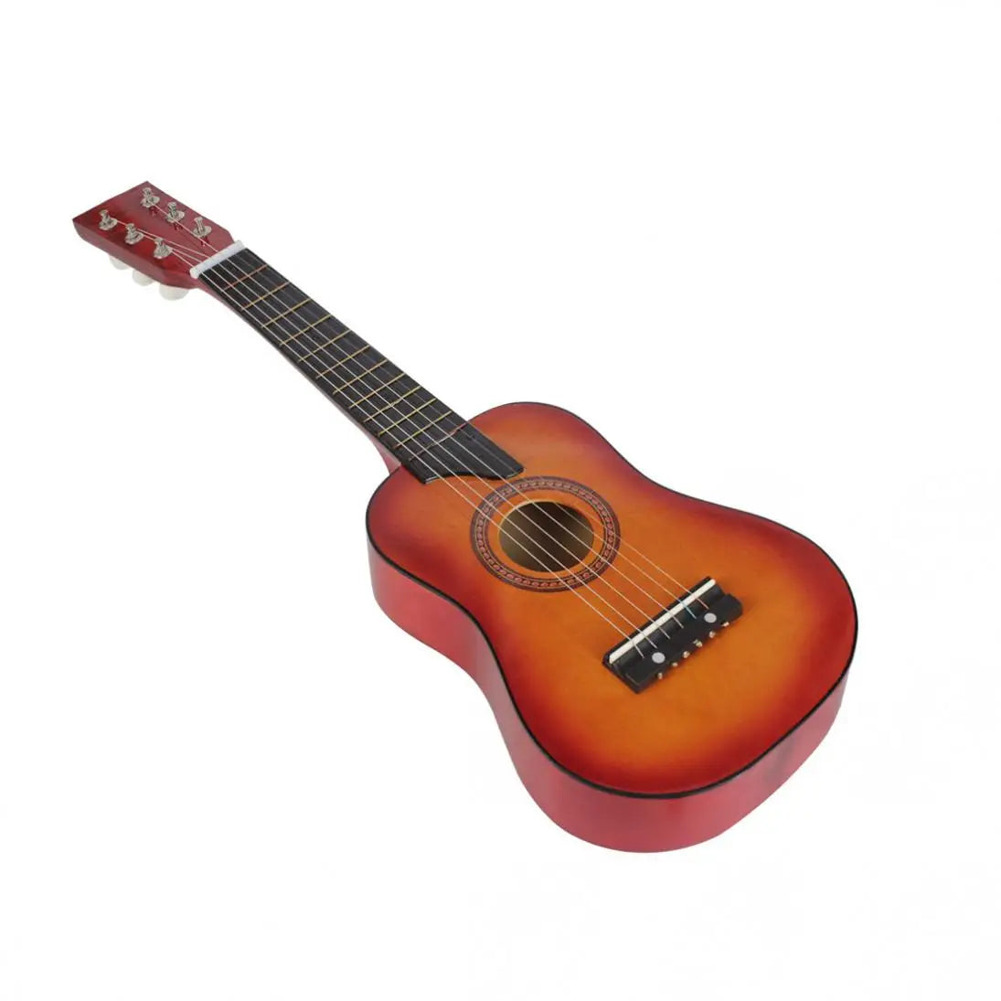 25 Inch Basswood Toy Acoustic Guitar Musical Instruments for Beginners Toy Gift With Pick Strings