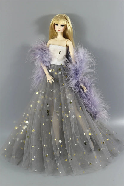 1 Set Doll Clothes Gown for 11.5 Inch 30cm Doll Many Style for Choice Gifts for Girls Doll Accessories