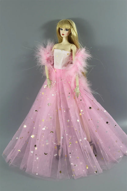 1 Set Doll Clothes Gown for 11.5 Inch 30cm Doll Many Style for Choice Gifts for Girls Doll Accessories