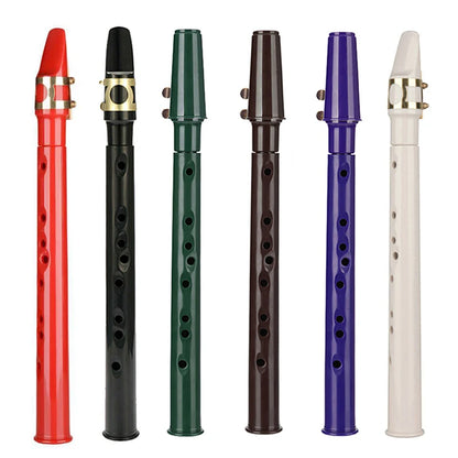 Black Saxophone Set Pocket Sax Mini Portable Saxophone Little Saxophone With Sax Reeds Carrying Bag Tooth Pastes for Beginners