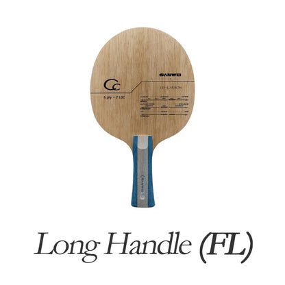 Original SANWEI CC CARBON Table Tennis Blade Racket (5+2 Carbon) Ping Pong Bat Paddle