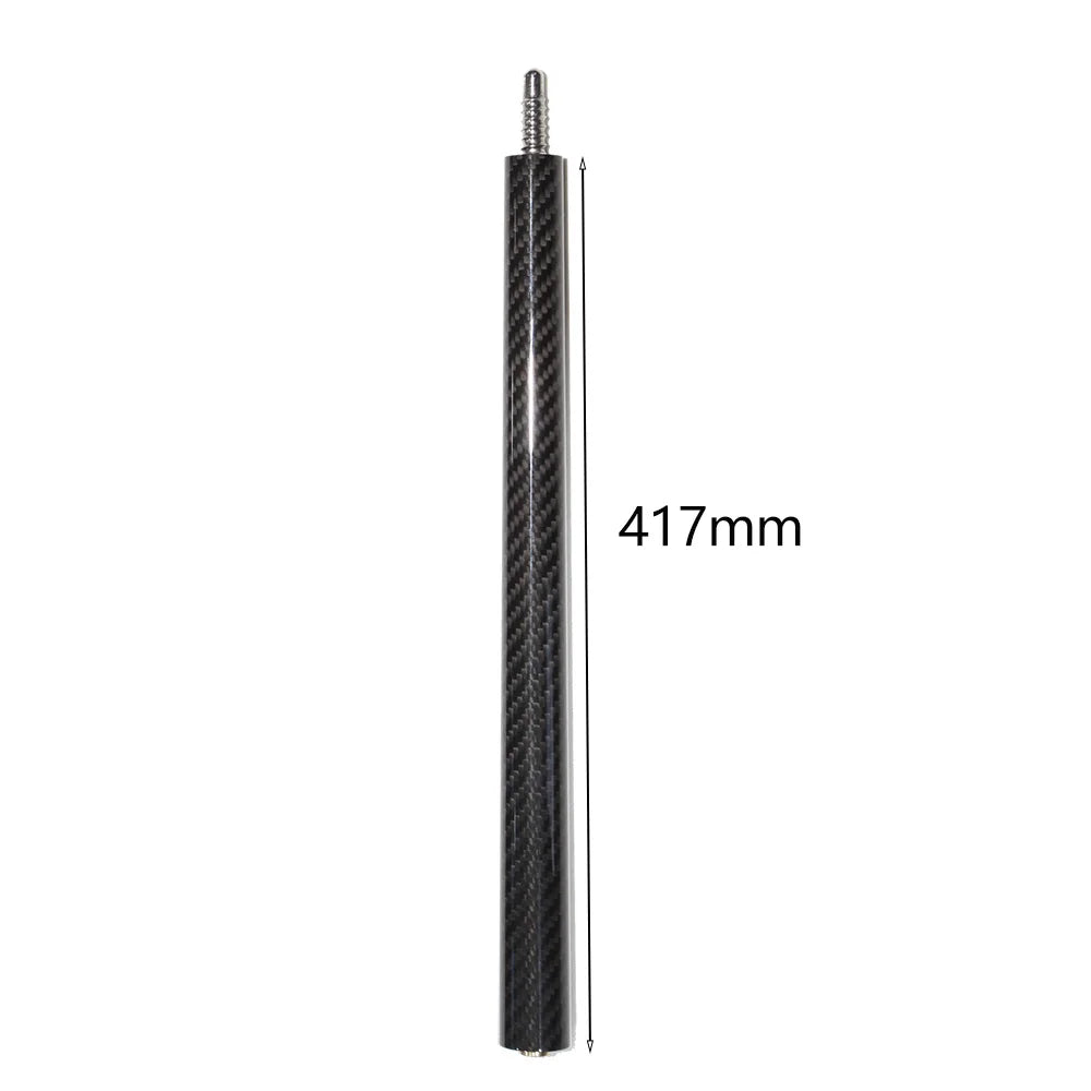 Factory Direct Customized 1pc Butt of Break-Jump Cue the First Part 3K Carbon Fiber Snooker 3/4 Split Cue Black Pool Cue Butt