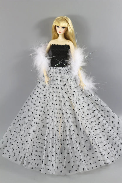1 Set Doll Clothes Gown for 11.5 Inch 30cm Doll Many Style for Choice Gifts for Girls Doll Accessories