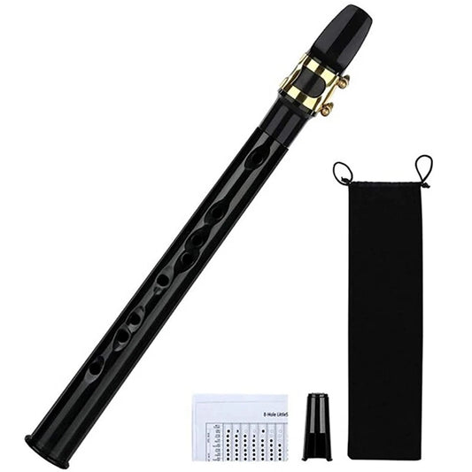 Black Saxophone Set Pocket Sax Mini Portable Saxophone Little Saxophone With Sax Reeds Carrying Bag Tooth Pastes for Beginners
