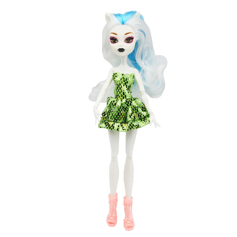 Adollya 30cm 1/6 BJD Doll 13 Joints Elf Monsters Snow Pincess Moveable Body Ball Jointed Dolls Toys for Children Girls Gifts