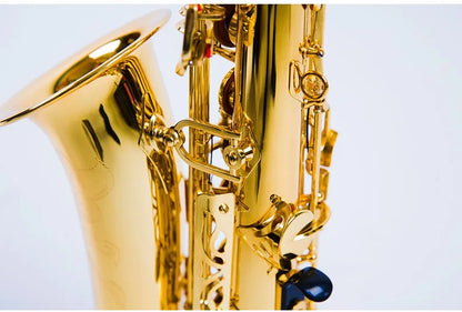 Made in Japan 62 Professional Alto Drop E Saxophone Gold Alto Saxophone With Band Mouth Piece Reed Aglet More Package Mail
