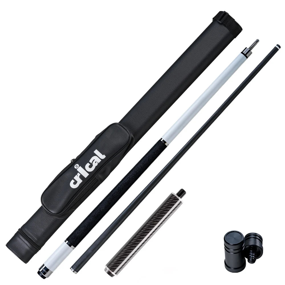 ZOKUE Elite Series Carbon Fiber Pool Cue Low Deflection Full Carbon Technology Cue Stick for Beginner Primary Pool Stick
