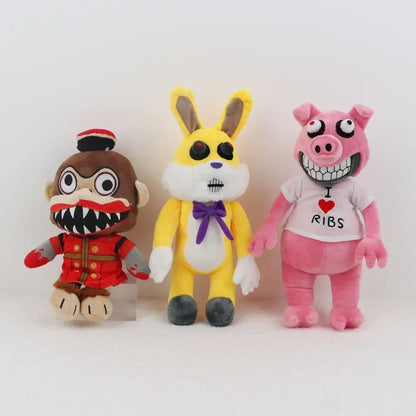 Game Dark Deception Plush Toys Anime Mama Bear Dread Ducky Murder Monkey Stuffed Doll  Animals Plushie Figure Christmas Gift