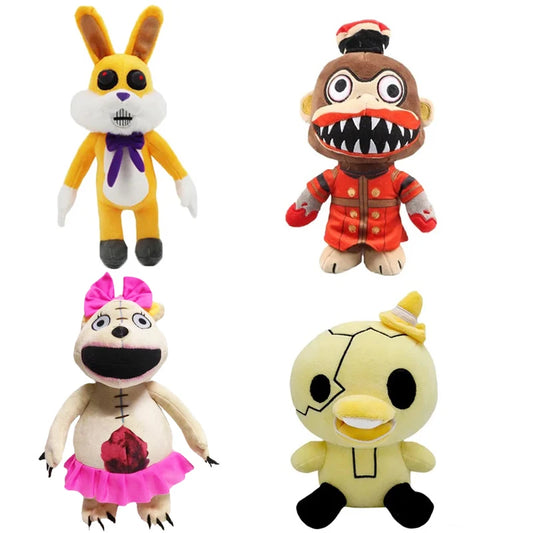 Game Dark Deception Plush Doll Toy Lucky Rabbit Mama Bear Dread Ducky Murder Monkey Stuffed Animal Plushie Kid Fan Birthday Gift