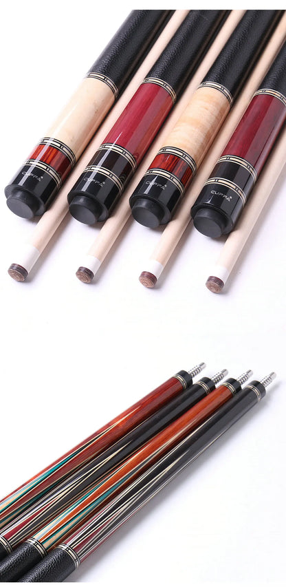 Cuppa YT Adventure 9 Ball Billiard Pool Cue Stick 11.75mm 12.75mm Set