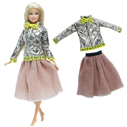 BJDBUS Doll Dress Newest Handmade Party High Quality Accessories Clothes for Barbie Doll Cloth Baby Girl Gift Toy Pants Skirt