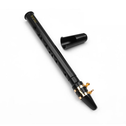 Black Mini Pocket Saxophone Portable Little Sax With Black Carrying Bag Woodwind Instrument Musical Instruments Accessories