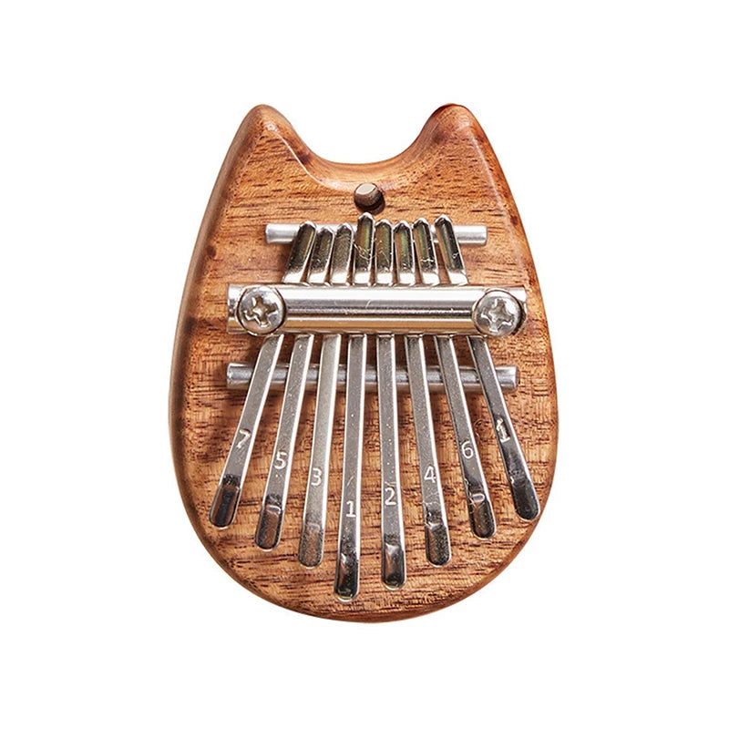 8 Keys Mini Wooden Kalimba High Quality Exquisite Finger Thumb Piano Marimba Musical Good Accessory Christmas Gift