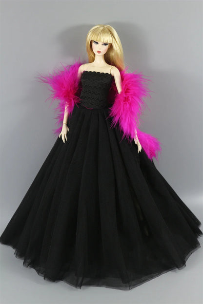 1 Set Doll Clothes Gown for 11.5 Inch 30cm Doll Many Style for Choice Gifts for Girls Doll Accessories