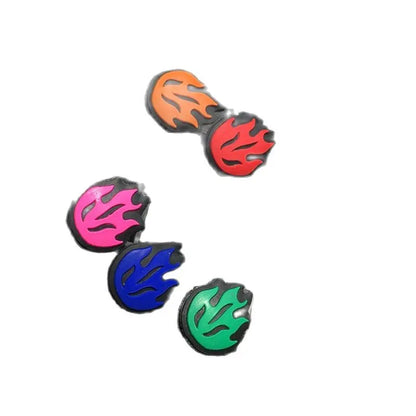 5pcs Fire Tennis Damper Shock Absorber to Reduce Tenis Racquet Vibration Dampeners