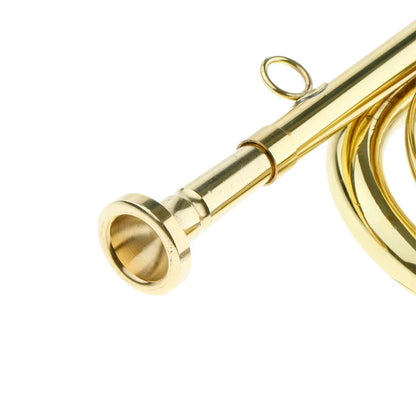 Professional Trumpet Bb B Flat Brass Instrument Trompete Louder Sound With Mouthpiece Musical Instrument Accessories for Student