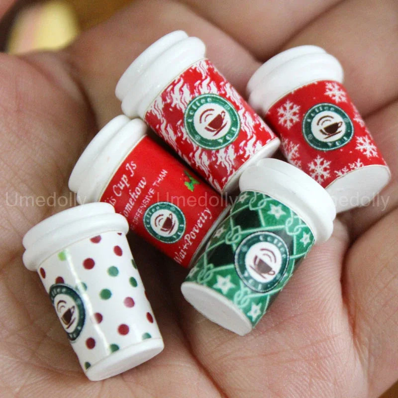 1:6 Scale Miniature Dollhouse Food Supermarket Mini Snack Simulation Cake Wine Drink for Blyth Barbies Doll Accessories Toy
