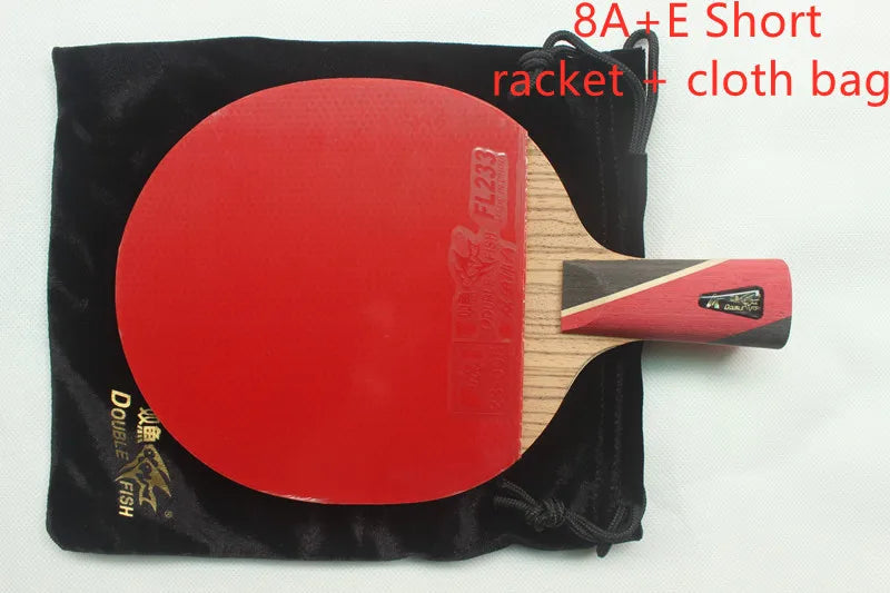 Original Double Fish 7A+C Table Tennis Rackets 8A+C 8 STARS Finished Product Table Tennis Racquet
