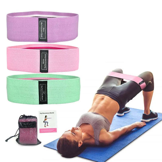Fitness Resistance Band Buttocks Expansion Fitness Cloth Rubber Band Elastic Expander Suitable for Home Exercise Sport Equipment
