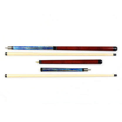 3-Pc 2 in 1 Multi Functions Jump Break Maple Shaft Snooker Wooden Billiard Cue Pool Que Stick