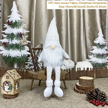 Christmas Faceless Gnome Christmas Ornaments Merry Christmas Decoration for Home Navidad Pendants Cristmas Gifts New Year 2023