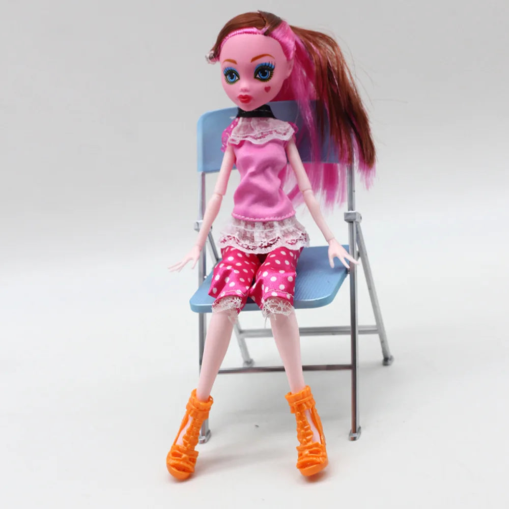 Adollya 30cm 1/6 BJD Doll 13 Joints Elf Monsters Snow Pincess Moveable Body Ball Jointed Dolls Toys for Children Girls Gifts