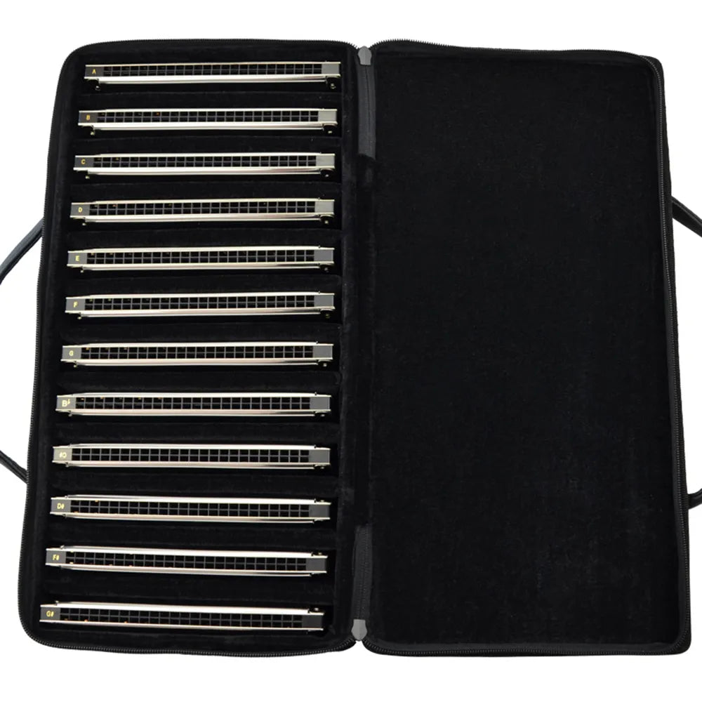 EASTTOP T2403-12 Set of 12 Harmonica Tremolo Harmonica