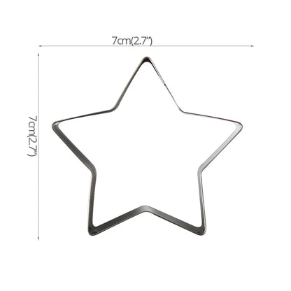 EID MUBARAK Cookie Cutter Set Moon Star Biscuit Mold Happy Eid Party Cake Baking Tools Ramadan Decoration Kareem Party Supplies