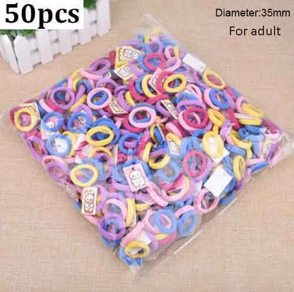 Diameter 35MM Hair Bands Ponytail Holder Hair Ties Headband Scrunchies Pack Scrunchie Hair Accessories for Women