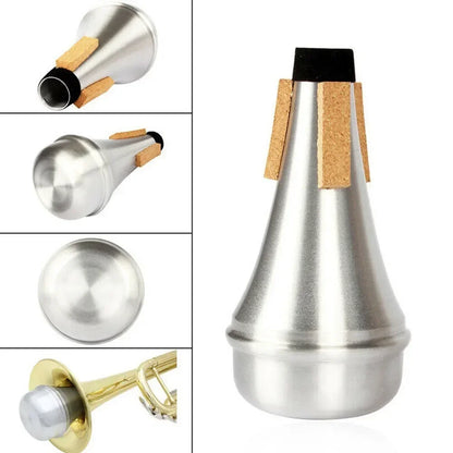 High Quality Useful Trumpet Mute Silenter Trumpets Tool Anti-Disturbance Instrument Lightweight Practice 133mm