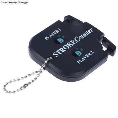 1pcs Mini Handy Golf Shot Count Stroke Putt Score Counter Two Digits Scoring Keeper With Key Chain Golf Training Aids for Golfer