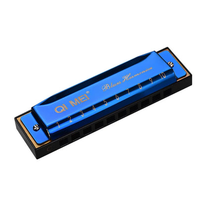 1020 Blues Harmonica Key of C 10 Hole 20 Note Harmonica Harp Musical Instrument for  Kids Harmonica Melodica