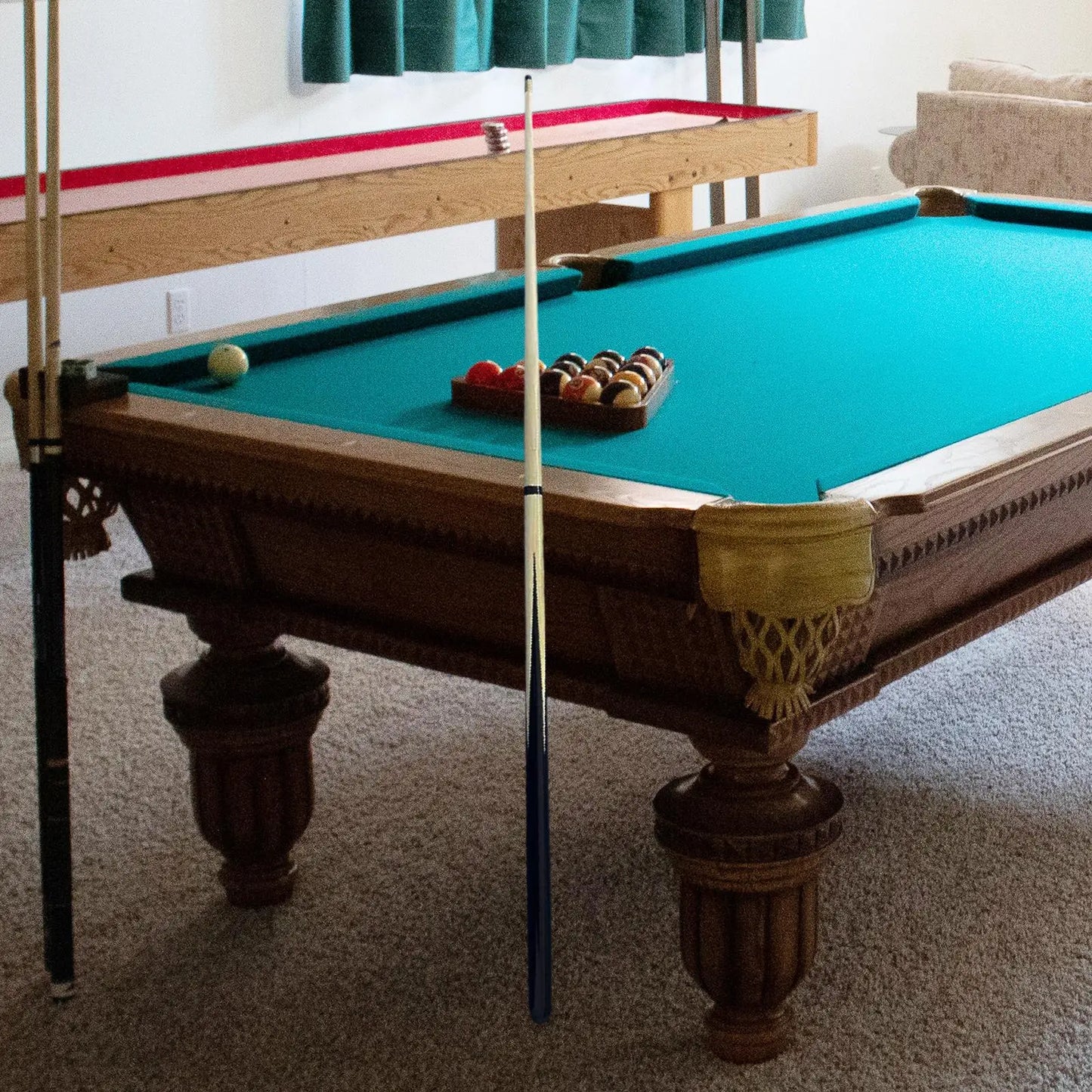 Kids Pool Cue Portable Billiard Pool Stick for Games Children Billiards Kids