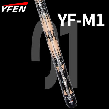 YFEN Carbon Fiber Pool Cue Stick 11.5mm/12.5mm Professional Billiard Cue With Case + Extension