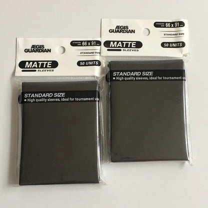 100PCS Matte TCG Card Sleeve  Mtg Yugioh Deck Protector Photocard Case Tarot : 66x91mm