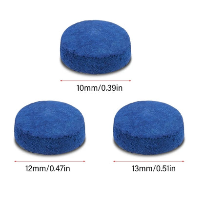 20 Pcs Billiard Pool Cue Tips Replacement Tips Pool Stick Tips Snooker Cue Tips for Pool Cues and Snooker Durable