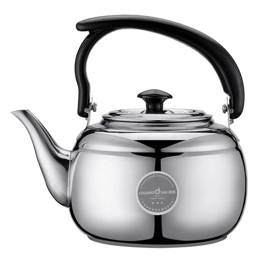 1L Stove Top Kettles Teapot With Comfortable Insulated Handle Stainless Steel Teapot