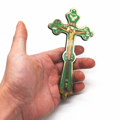 Orthodox Cross Wall Decor Jesus Christ Church Religious Catholic Crucifixo Christian Christmas Gift