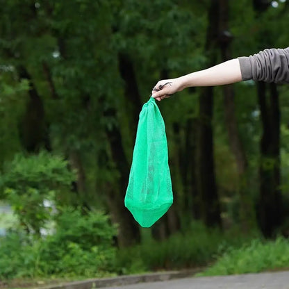 1PC Folding Fish Net Live Fish Net Bag Mesh Bag of Tools Net Mesh Guard Fish Fishing Storage Very Bag Bag I1Y4