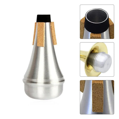 High Quality Useful Trumpet Mute Silenter Trumpets Tool Anti-Disturbance Instrument Lightweight Practice 133mm