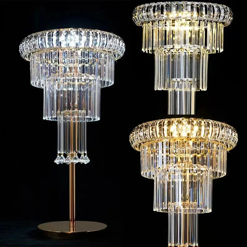 2/5/10pcs Luminous Acrylic Vase Wedding Decoration Table Centerpiece Candlestick Birthday Party Vase Holder Home Decor