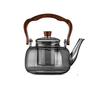 780ml Glass Teapot Beam Kettle Pottery Stove Tea Pot Cooking and Steaming Dual Purpose Tea Kettle Kungfu Tea Set Teaware